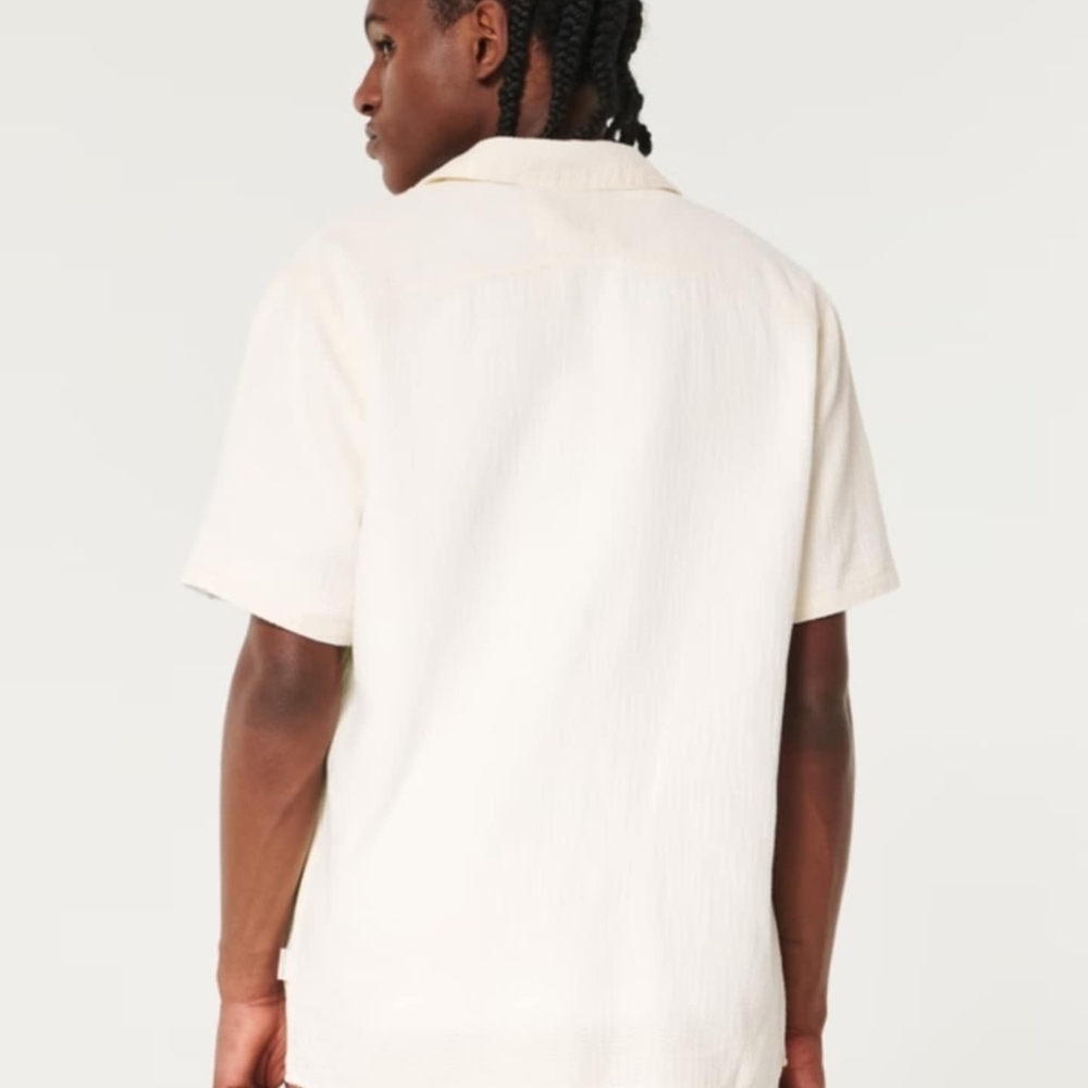 Hollister beige shirt, size L - Picture 2 of 4